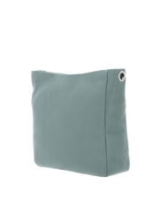 MANDARINA DUCK MELLOW LEATHER Sac bandouli&egrave;re en cuir vert iceberg - Sacs pour Femme - 3
