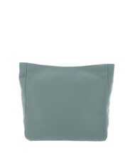 MANDARINA DUCK MELLOW LEATHER Sac bandouli&egrave;re en cuir vert iceberg - Sacs pour Femme - 4
