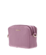 MANDARINA DUCK MELLOW LEATHER Sac &agrave; bandouli&egrave;re en cuir rose lilas - Sacs pour Femme - 2