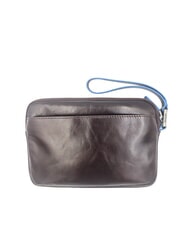 PIQUADRO BLUE SQUARE &Eacute;tui porte-cartes en cuir - Portefeuilles Homme