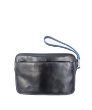 PIQUADRO BLUE SQUARE &Eacute;tui porte-cartes en cuir Noir - Portefeuilles Homme - 2