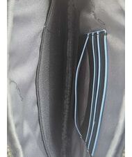 PIQUADRO BLUE SQUARE &Eacute;tui porte-cartes en cuir Noir - Portefeuilles Homme - 3