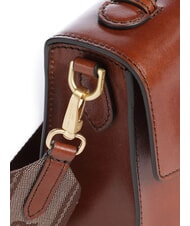 THE BRIDGE IRENE Sac bandouli&egrave;re en cuir MARRON - Sacs pour Femme - 3