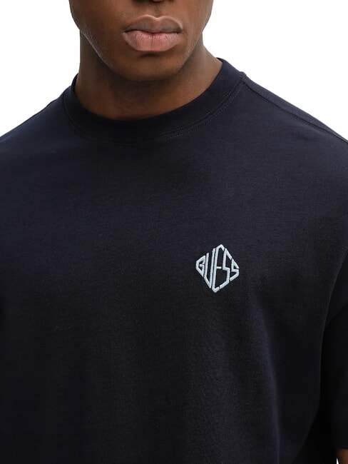 DIAMANTE LOGO T-shirt oversize &agrave; manches courtes smartblue - T-shirt