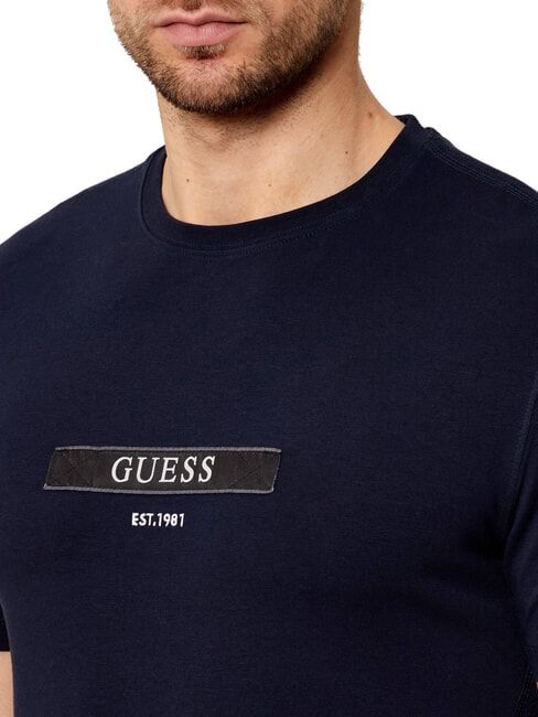 LOGO BOX T-shirt &agrave; manches courtes coupe ajust&eacute;e smartblue - T-shirt