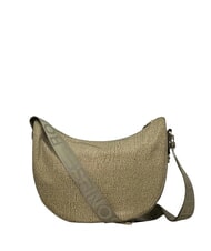 BORBONESE BORBONAIS LUNA Sac &agrave; bandouli&egrave;re en tissu jet op olive - Sacs pour Femme - 2