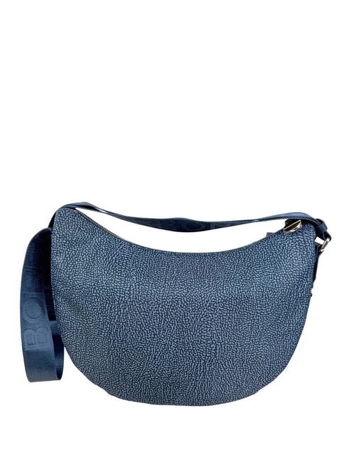 BORBONAIS LUNA Sac &agrave; bandouli&egrave;re en tissu jet op lapis bleu - Sacs pour Femme