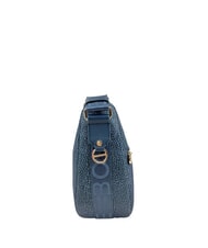 BORBONESE BORBONAIS LUNA Sac &agrave; bandouli&egrave;re en tissu jet op lapis bleu - Sacs pour Femme - 3