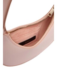 FURLA DELIZIA  Mini sac bandouli&egrave;re, en cuir rose poudr&eacute; - Sacs pour Femme - 4