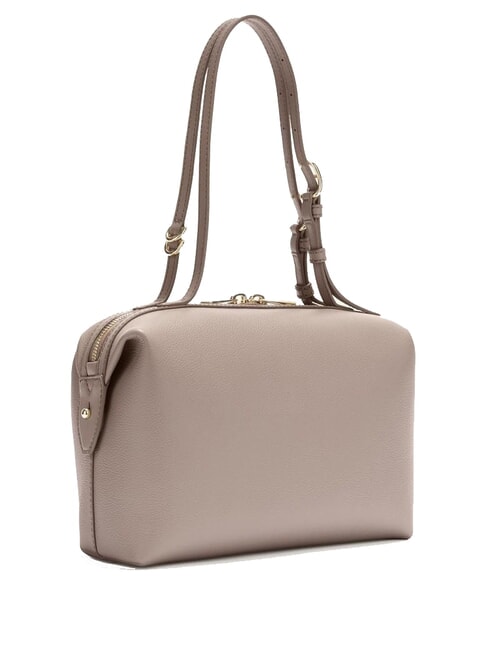 DOUBLE sac bandouli&egrave;re en cuir lin - Sacs pour Femme