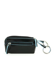 PIQUADRO BLUE SQUARE &Eacute;tui &agrave; cl&eacute;s en cuir Noir - Porte-cl&eacute;s - 2