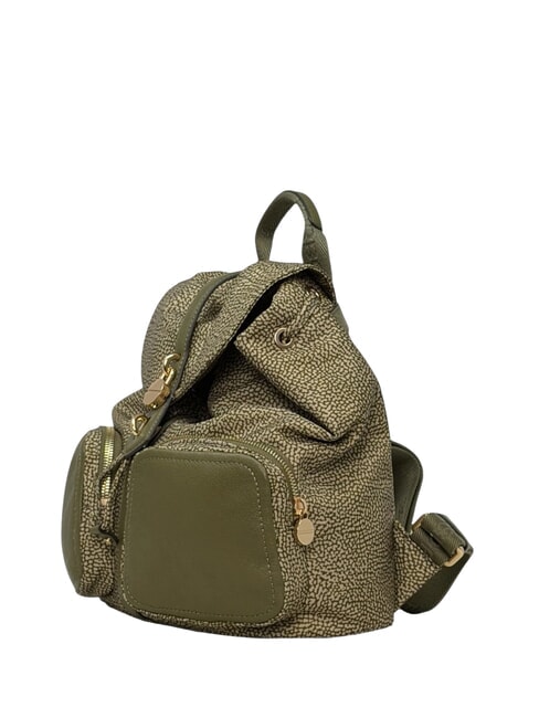 POCHE Sac &agrave; dos avec poches olive - Sacs pour Femme