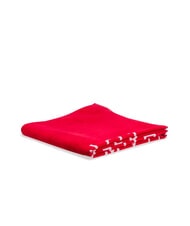 TOMMY HILFIGER TH MAXI LOGO serviette de plage en coton &eacute;ponge rouge primaire - Accessoires Voyage - 3