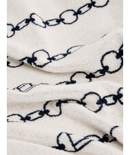 TOMMY HILFIGER TH serviette de plage en coton Cha&icirc;ne de drapeau bleu marine nuit sombre - Accessoires Voyage - 3