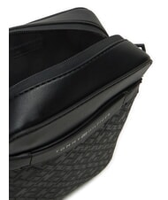 TOMMY HILFIGER TH MONOGRAM petit sac &agrave; main noir - Sacs en Bandouli&egrave;res pour Homme - 4