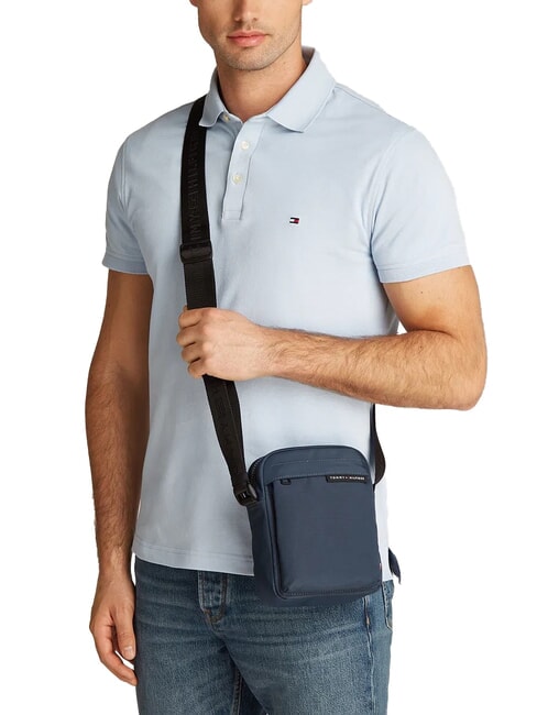 TH petit sac &agrave; main denim militaire - Sacs en Bandouli&egrave;res pour Homme