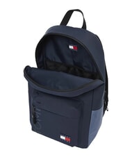 TOMMY HILFIGER TJM DAILY + DOME Sac &agrave; dos pour ordinateur portable 14 pouces marine nuit noire - Sacs &agrave; dos pour ordinateur portable - 5