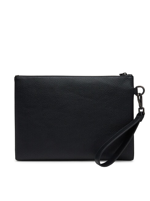 TH MONOGRAM Pochette pour homme avec manchette noir - Trousses
