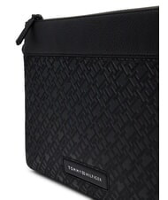 TOMMY HILFIGER TH MONOGRAM Pochette pour homme avec manchette noir - Trousses - 3