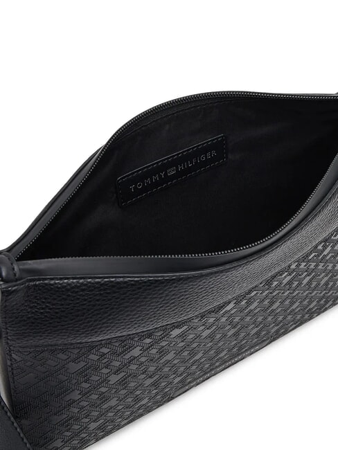 TH MONOGRAM Pochette pour homme avec manchette noir - Trousses