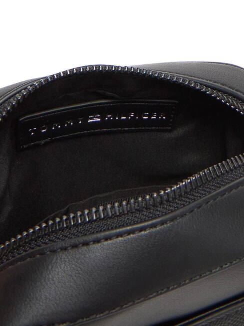 TH CORP Sac de reporter miniature noir - Sacs en Bandouli&egrave;res pour Homme