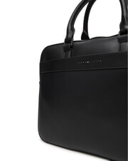 TOMMY HILFIGER TH CORP sacoche pour ordinateur portable 13 pouces noir - Porte Documents Travail - 3