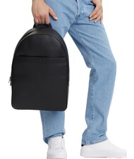 TOMMY HILFIGER TH CORP Sac &agrave; dos pour ordinateur portable 15,6 pouces noir - Sacs &agrave; dos pour ordinateur portable - 5