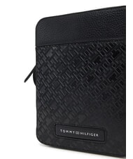 TOMMY HILFIGER TH MONOGRAM Sac de reporter miniature noir - Sacs en Bandouli&egrave;res pour Homme - 4