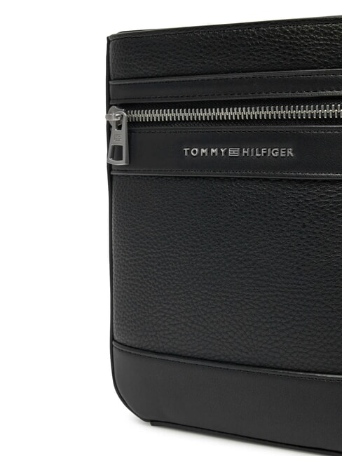 TH CENTRAL petit sac plat noir - Sacs en Bandouli&egrave;res pour Homme