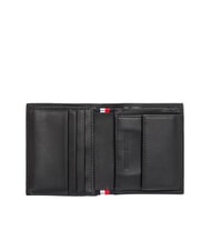 TOMMY HILFIGER TH BUSINESS Portefeuille vertical en cuir avec porte-monnaie noir - Portefeuilles Homme - 2