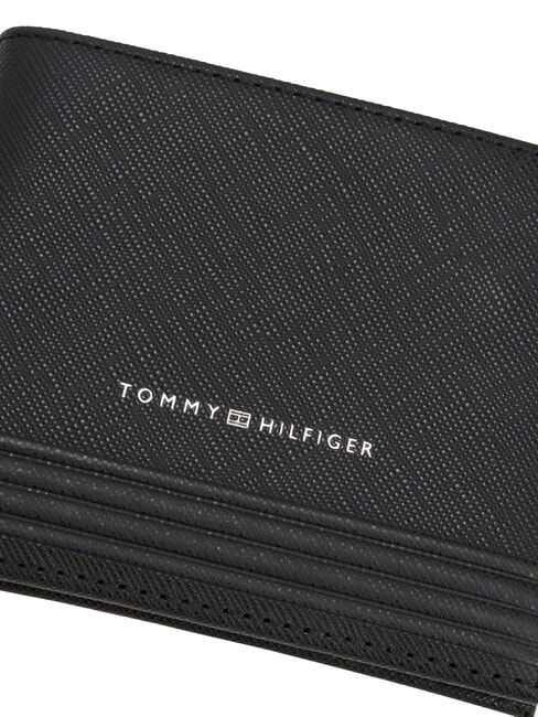 TH BUSINESS Portefeuille en cuir 6 cc noir - Portefeuilles Homme
