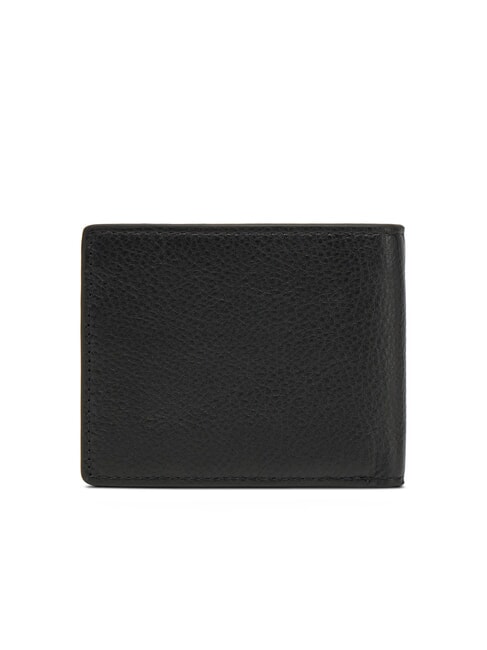 TH MONOGRAM MINI portefeuille en cuir noir - Portefeuilles Homme