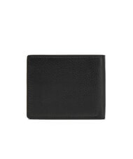 TOMMY HILFIGER TH MONOGRAM MINI portefeuille en cuir noir - Portefeuilles Homme - 3