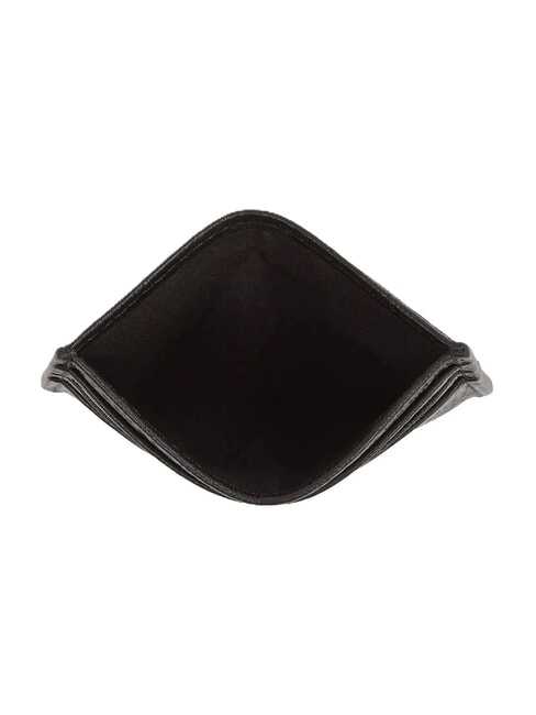 TH MONOGRAM Porte-cartes en cuir avec logo noir - Portefeuilles Homme