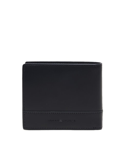 TH CORP Portefeuille en cuir avec porte-monnaie bleu espace - Portefeuilles Homme