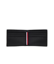 TOMMY HILFIGER TH CORP Portefeuille en cuir 6 cc noir - Portefeuilles Homme - 2
