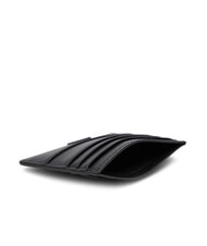 TOMMY HILFIGER TH CORP porte-cartes en cuir plat noir - Portefeuilles Homme - 3