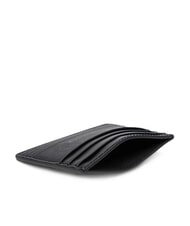 TOMMY HILFIGER TH BUSINESS porte-cartes plat en cuir saffiano noir - Portefeuilles Homme - 3