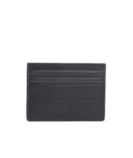 TOMMY HILFIGER TH CORP porte-cartes en cuir plat bleu espace - Portefeuilles Homme - 2
