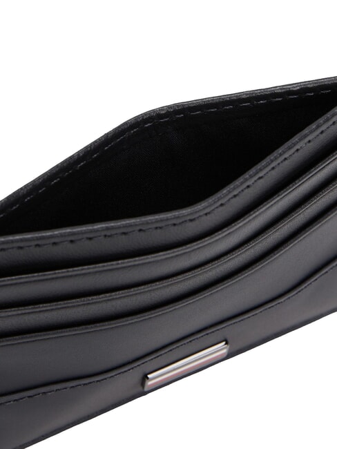 TH CORP porte-cartes en cuir plat bleu espace - Portefeuilles Homme