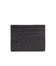 TOMMY HILFIGER TH porte-cartes en cuir plat - Portefeuilles Homme