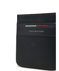 TOMMY HILFIGER TH FOUNDATION petit sac plat en nylon noir - Sacs en Bandouli&egrave;res pour Homme - 3