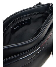 TOMMY HILFIGER TH FOUNDATION petit sac plat en nylon noir - Sacs en Bandouli&egrave;res pour Homme - 6