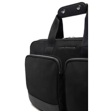 TOMMY HILFIGER TH &Eacute;tui fin pour ordinateur portable 14 pouces noir - Porte Documents Travail - 4