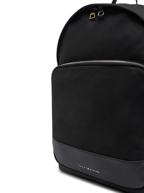 TH Sac &agrave; dos en nylon noir - Sacs &agrave; dos pour ordinateur portable