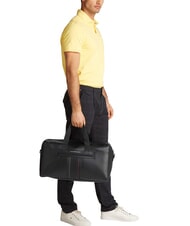 TOMMY HILFIGER TH Sac de voyage avec bandouli&egrave;re noir - Sacs de voyage - 4