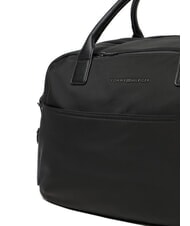 TOMMY HILFIGER TH Grand sac de voyage avec bandouli&egrave;re noir - Sacs de voyage - 4