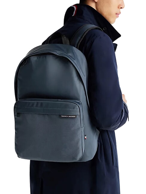 TH ELEMENT REPREVE Sac &agrave; dos en tissu recycl&eacute; denim militaire - Sacs &agrave; dos pour ordinateur portable