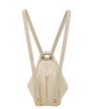 LESAC TRIO sac &agrave; dos en cuir d'autruche Autruche blanche - Sacs pour Femme - 2