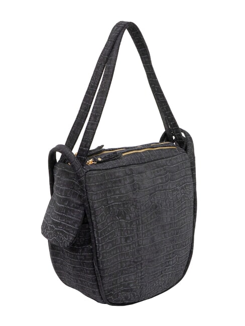 TRIO Sac &agrave; dos en cuir St. Cocco bleu noix de coco - Sacs pour Femme